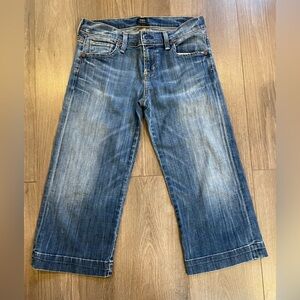 Citizens of Humanity low rise cropped jeans